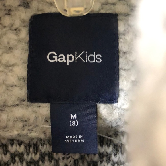 Gap Kids Girls Wool Blend Sweater Jacket M (8-9) - Picture 2 of 3